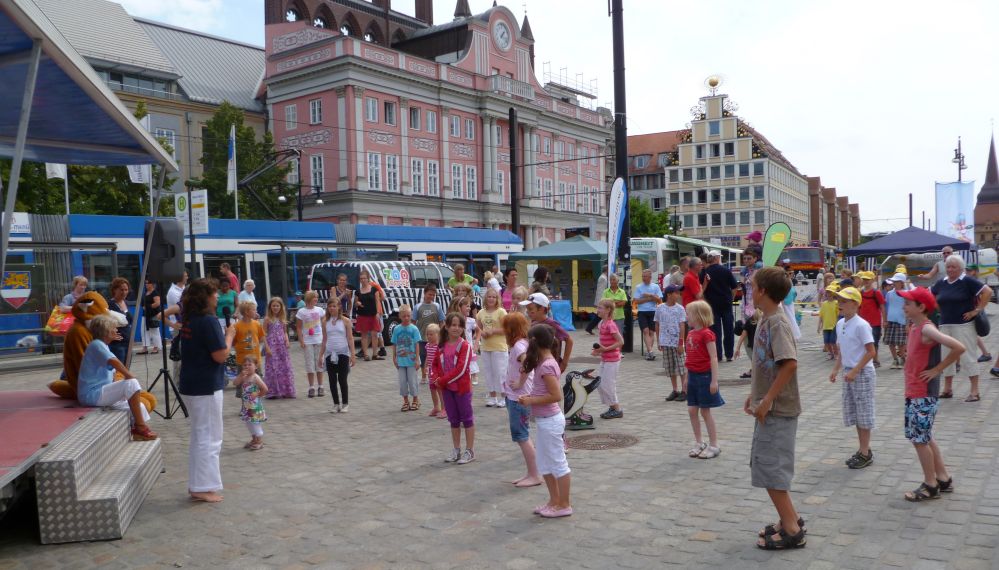 Ferien-Karawane in Rostock