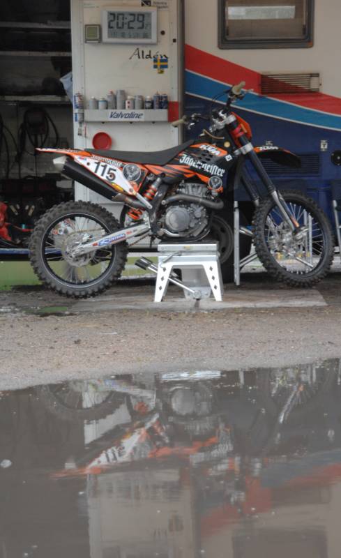 Speedway auf der Bergring-Arena 2013 - ins Wasser gefallen