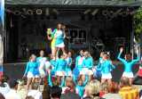 Brunnenfest 2003 • Stadtteilfest Rostock Lichtenhagen • Blue White Swatti Girls