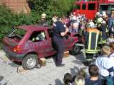 Brunnenfest 2003 • Stadtteilfest Rostock Lichtenhagen • Rettungsübung