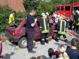 Brunnenfest 2003 • Stadtteilfest Rostock Lichtenhagen • Rettungsübung