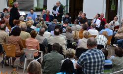 Einwohnerversammlung zur Hochwassersituation in Rostock-Evershagen