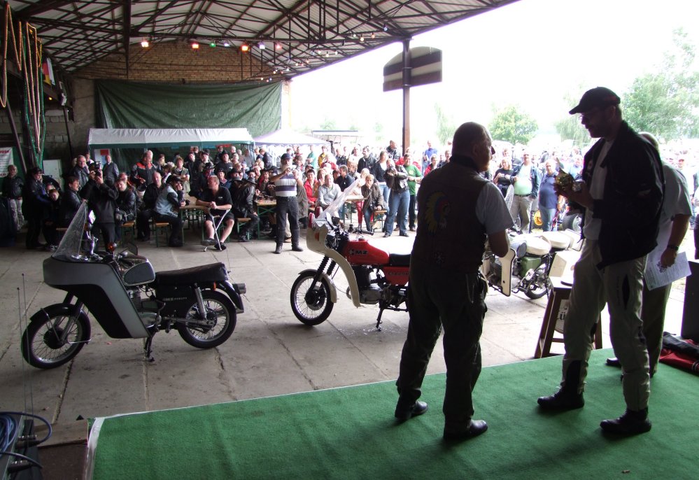 10. MZ Oldtimer und Motorradtreffen 2009 in Torgelow am See in Mecklenburg - Vorpommern