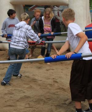 Stadtteilfest Schmarl zur Fußball-Weltmeisterschaft 2010