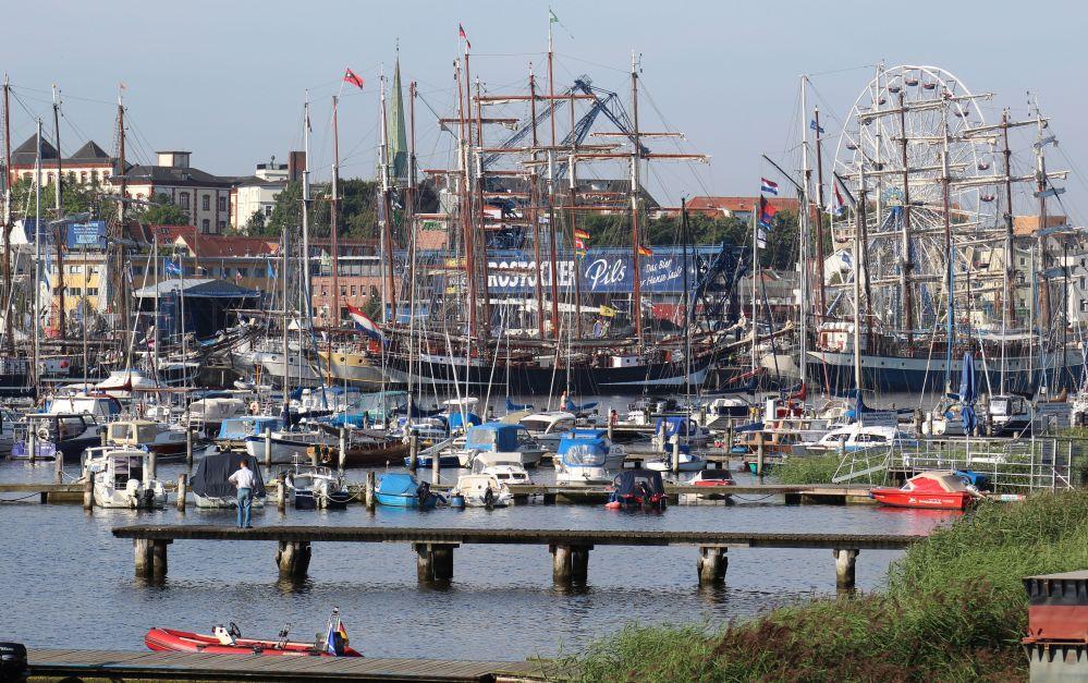 Hanse Sail in Rostock Zufallsbild von der Hanse Sail in Rostock